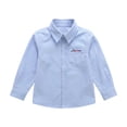 thumbnail image 6 of Fozruso Boys Uniform Dress Shirt, Long Sleeve Button-Down Shirts for Kids School Daily Casual, 6 of 6