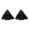 thumbnail image 1 of Transemion Car Shift Lever Collar PU Leather Interior Shifter Cover Automobile Manual Knob Stick Protector Modification Riding Black Line 2Set, 1 of 6