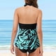 thumbnail image 4 of Gibobby Conjunto de bikini sexy Traje de baño superior Dos piezas de control de baño fluido para mujer Tummy Trajes de baño Trajes de baño Tankinis Set(Verde,M), 4 of 5