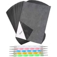 thumbnail image 1 of 100 Feuilles de Papier Carbone, Papier de Transfert Graphite A4, Papier de Traçage et de Copie avec Ensemble de Stylos Embossés, Idée pour Bois, Papier, Ca, 1 of 5