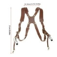 thumbnail image 6 of Camera Strap Photography Accessories for Two Cameras Dual Shoulder Harness Rivets Camera Suspenders, 6 of 9