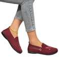 thumbnail image 5 of CAIXAI Walking Shoes Women Wide Toe Box Shoes Women Casual Knit Upper Embroidery Womens Platform Sneakers -On Arch Support Mary Jane Shoes Hands-Free Walking Tennis Shoes, 5 of 7