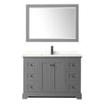 thumbnail image 4 of Wyndham Collection Wcv232348s-Qtz-Unsm46 Avery 48" Free Standing Single Basin Vanity Set -, 4 of 7