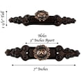 thumbnail image 2 of Urbalabs Cast Iron Copper Large Concho Star Knobs Kitchen Cabinet Handles and Drawer Pulls Antique Country Home Rustic Decor Farmhouse Cabinet Handle Western Dresser Pulls, 2 of 7