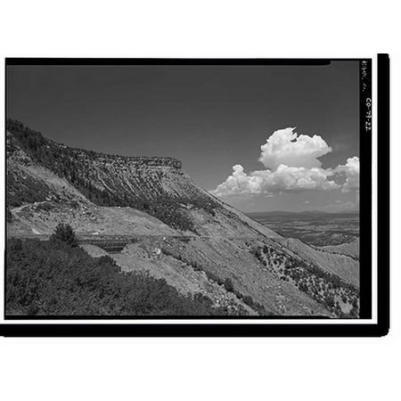 Historic Print, Mesa Verde National Park Main Entrance Road, Cortez, Montezuma County, CO - 22, 16" x 20"