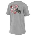 thumbnail image 3 of Women's Fanatics Heather Gray Kansas City Chiefs Southern Prep Short Sleeve T-Shirt, 3 of 3
