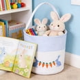 thumbnail image 5 of Dmlowu Bunny Easter Basket for Kids - Large Easter Basket with Handle, Portable Storage Basket for Organizing, 8x9", 5 of 6
