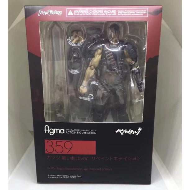 Figma-modelo de figura de acción Black Spedman Berserk Beruseruku, colección de juguetes, adorno para habitación de muñecas, regalo creativo para niños 359