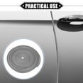 thumbnail image 2 of Unique Bargains Car Door Edge Guard 32.8ft U Shape Rubber Edge Trim Seal Strip Protector Universal Iron Gray, 2 of 6