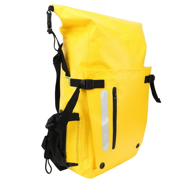 Diving Shoulders Bag, Waterproof Diving Backpack, For Swimming River Tracing Outdoor Use Drifting Yellow