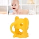 thumbnail image 1 of Juguete para la dentición del bebé diseño de una pieza de silicona con forma de elefante mordedor de manopla para bebé amarillo cómodo de usar para niños ANGGREK Otros, 1 of 8