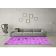 thumbnail image 3 of Ahgly Company Indoor Rectangle Abstract Purple Modern Area Rugs, 3' x 5', 3 of 4