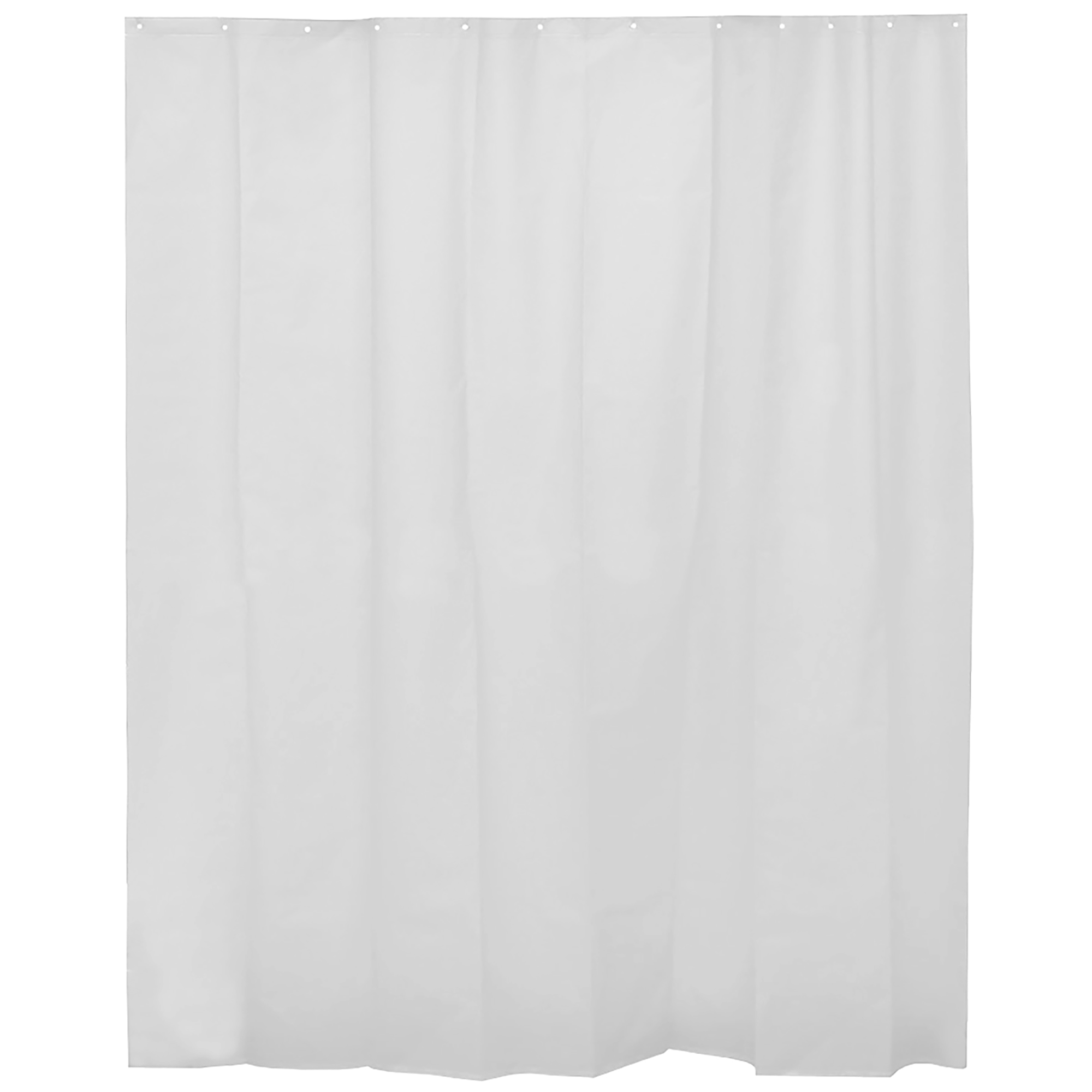 White Extra Long Shower Curtain Liner Plastic 71"W x 79"H