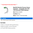 thumbnail image 2 of Manifold Absolute Pressure Sensor Connector - Compatible with 1992 - 1995 Chevy C2500 Suburban 1993 1994, 2 of 2