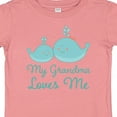 thumbnail image 4 of Inktastic My Grandma Loves Me Boys or Girls Baby T-Shirt, 4 of 5