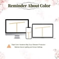 thumbnail image 5 of 2Pcs Gold 8FT Metal Wedding Arch Stand, Heavy Duty Stable Backdrop Frame for Wedding Birthday Party Bridal Shower Photo Decor, 5 of 11