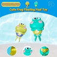 thumbnail image 2 of Baby bath water toy - 2pcs Frog Wind Up Bath Toys for Kids and Babies 0-6 6-12 Months, Pool and Water Toys for Toddlers, Birthday and Party Favors, 2 of 4