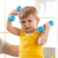 thumbnail image 5 of Miniature Baby Dumbbell Creative Miniature Plastic Dumbbells For Babies Toy, 5 of 5
