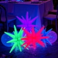 thumbnail image 6 of 7Set 7Colors UV Neon Balloons Kit - Black Light Fluorescent Foil Explosion Star Balloons, Glow in The Dark Party Supplies Decorations for Home, Birthday, Wedding, Party & Electronics Accessories, 6 of 9