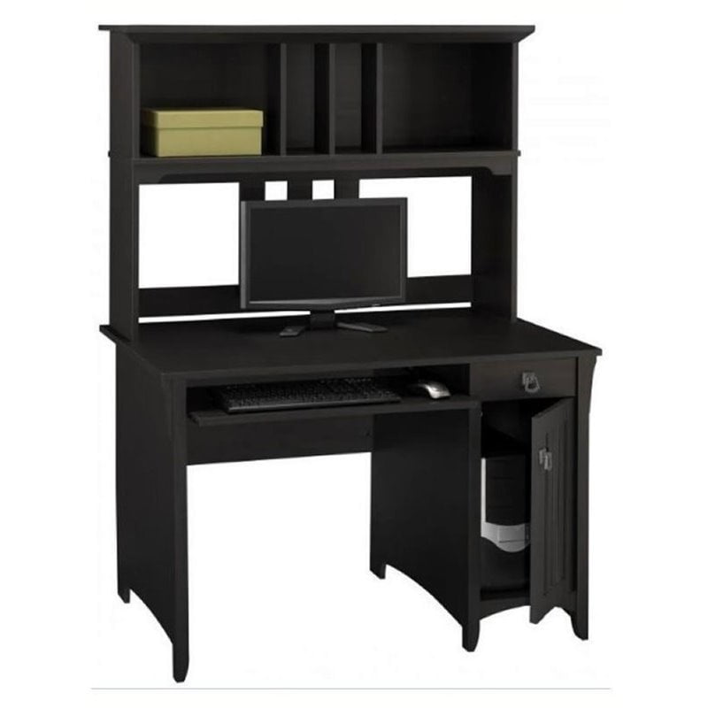 Bowery Hill Mission Desk With Hutch In Aged Tobacco Walmart Canada