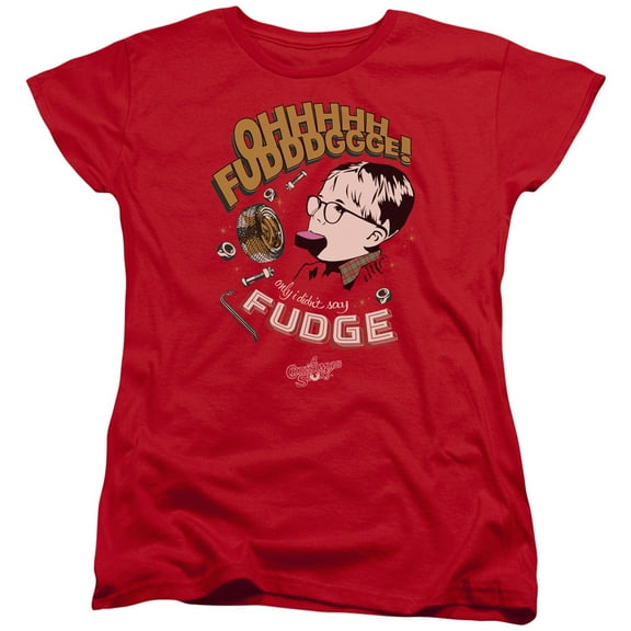 A Christmas Story - Fudge - Women's Short Sleeve Shirt - XX-Large