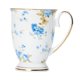 thumbnail image 3 of Taza de cerámica para regalo de mujeres, decorativo con mango para el diseño floral de la oficina en el hogar para bebidas navideñas, taza de agua,, 3 of 8