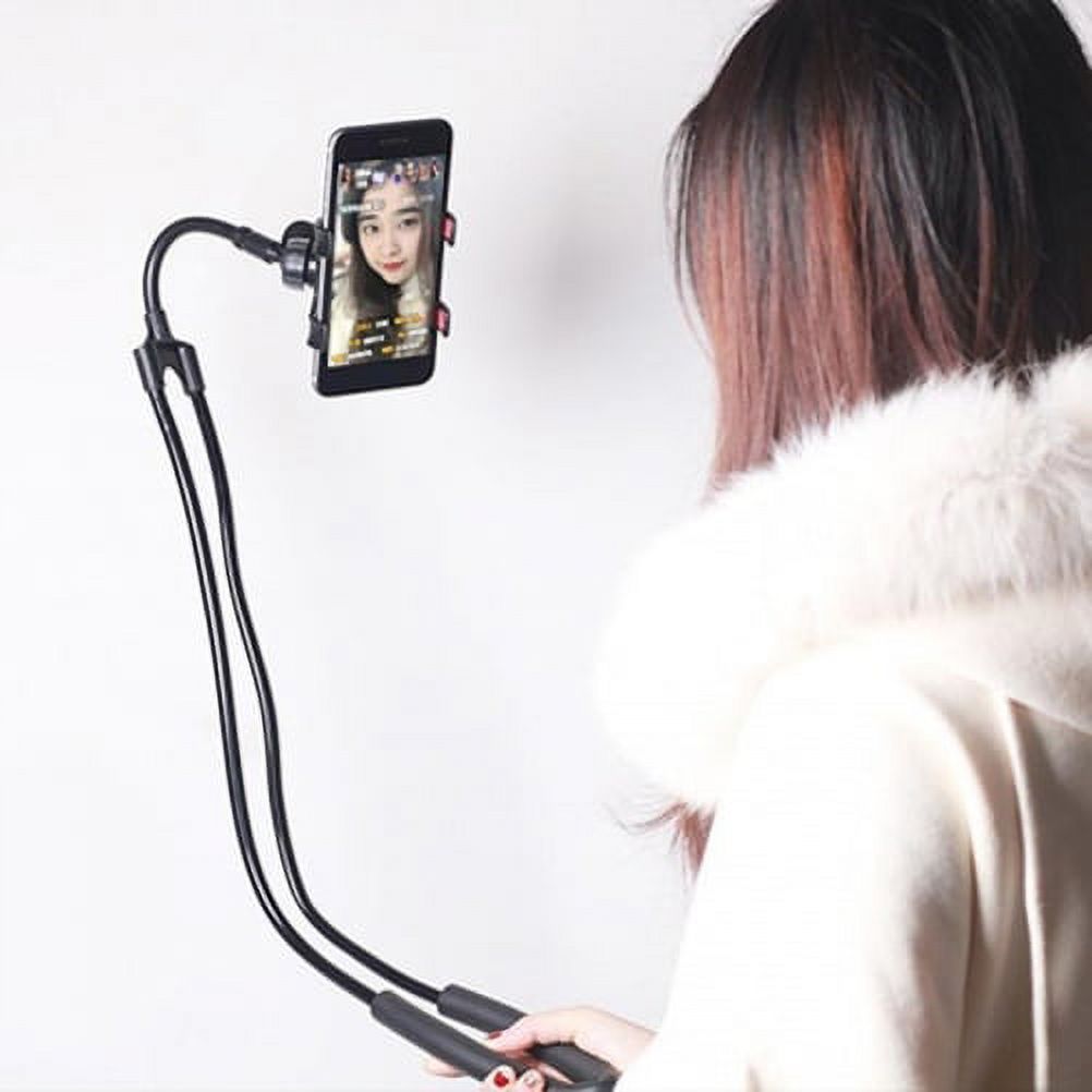 Lazy Neck Phone Holder Stand Desktop Bed Mount Long Flexible Gooseneck X2P for iPhone 11 Pro Max 6 Plus - ASUS Zenfone V Live Max Plus M1, ROG Phone 2, AR 6 5z 5Q 4 Pro - Blackberry Key2 LE