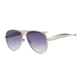 thumbnail image 1 of Lentes de Sol Laureles Piloto Sobredimensionados Dorados para Mujer, 1 of 5