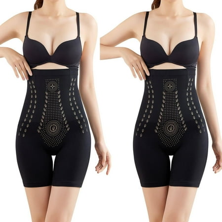 

Booker Shapewear Bodysuit 2 Piece Far Infrared Negative Oxygen Bodysuit Valentine Gift Honeycomb Body Shaping Briefs Breathable Body Shaper BK3 Nylon Spandex L