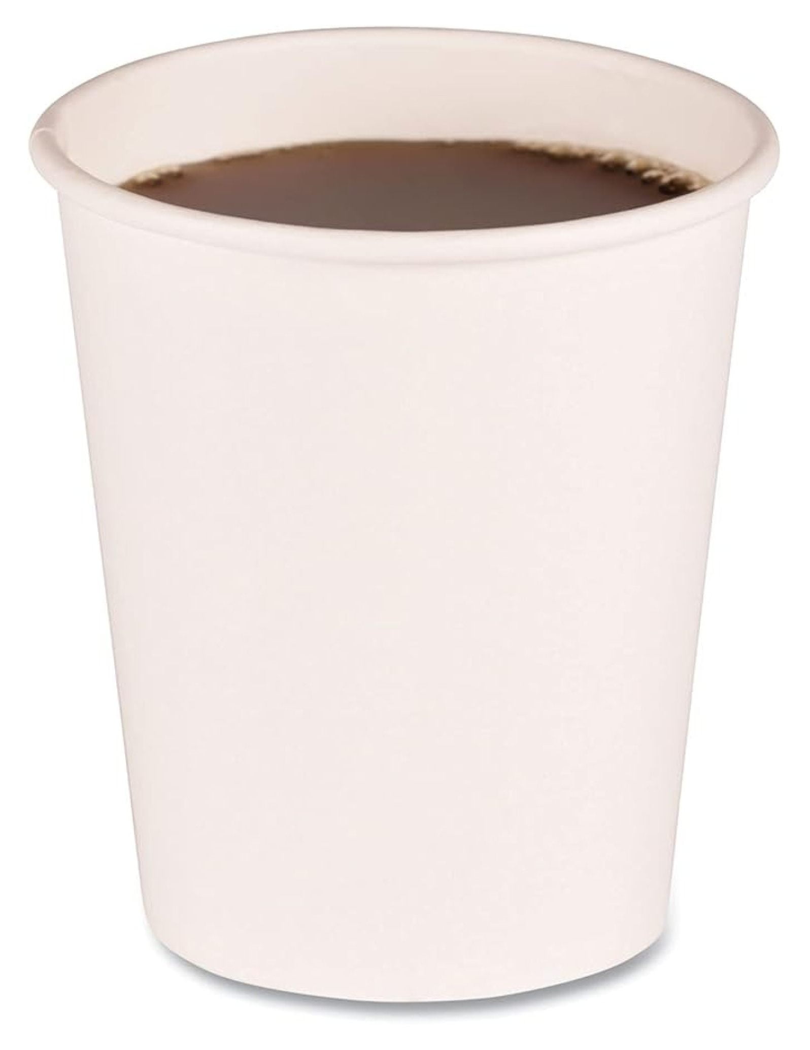 Boardwalk DW12HCUP 12 Oz Double-Walled Paper Hot Cups - White (500