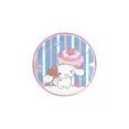 thumbnail image 4 of Platos, vasos y pancartas de papel para fiestas de Cinnamoroll, manteles, vajilla desechable, juego para decoración de cumpleaños de niños, suministros para fiestas de niñas, 4 of 5