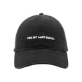 thumbnail image 3 of Time and Tru Per My Last Email Cotton Baseball Hat, One Size, 3 of 4