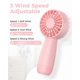 thumbnail image 2 of Mini Handheld Fan, Portable Hand Fan Personal Fan With 3 Speeds, Travel Fan Silent Table Desk Personal Fan, 2 of 5