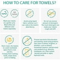thumbnail image 5 of Quick Dry towel, Microfiber Drying towel, 14X30 in, Navy Blue Hand towels for Bathroom, Moisture Wicking, Solid Fabric, Navy Hue, 1 Pc, 5 of 5