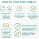 thumbnail image 5 of Maojin Toallas de mano de algodón, juego de toallas de mano para baño, ultrasuaves y muy absorbentes, toalla para baño, manos, cara, gimnasio y spa, 5 of 5