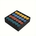 thumbnail image 4 of 1/2 Packs Sock Drawer Organizer Divider, Underwear Organizer, 24 Cell Collapsible, 4 of 5