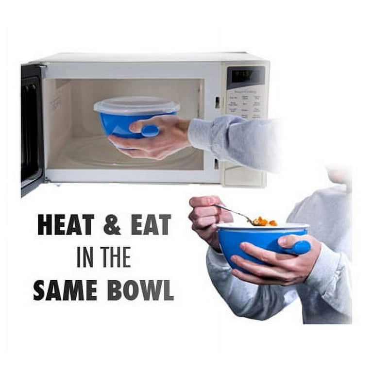 Cool Touch Piece Microwaveable Bowl Set, 24 Oz – Heat, Eat