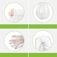 thumbnail image 3 of 1.2 Gallon 80 Counts Trash Bags, Bathroom Trash Can Bin Liners, Small Plastic Bags for home office kitchen, fit 5-6 Liter, 0.8-1.6 and 1-1.5 Gal, Clear, 3 of 6