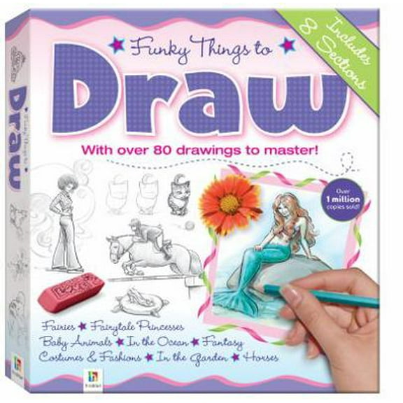 Pre-Owned Funky Things to Draw: 8 Books in One (Hardcover) 1741829429 9781741829426
