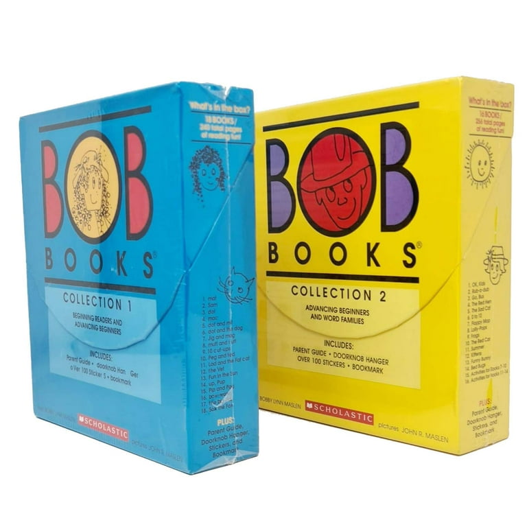 Bob Books Collection 1 Beginning Readers deals and 2 Advancing Beginners Box Sets