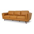thumbnail image 4 of Selina Leather Cognac 3-Seater Sofa, 4 of 4