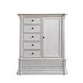thumbnail image 2 of Acme York Shire Armoire in Antique White & Dark Charcoal, 2 of 4