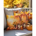 thumbnail image 4 of Decorative Throw Pillow Covers 20x20 Inch Set of 2 Cowboy Boot Fall Decor Pillow Cases for Couch, Fall Pumpkin Orange Sunflower Cushion Case for Living Room Bedroom Bed Car Chair, 4 of 9