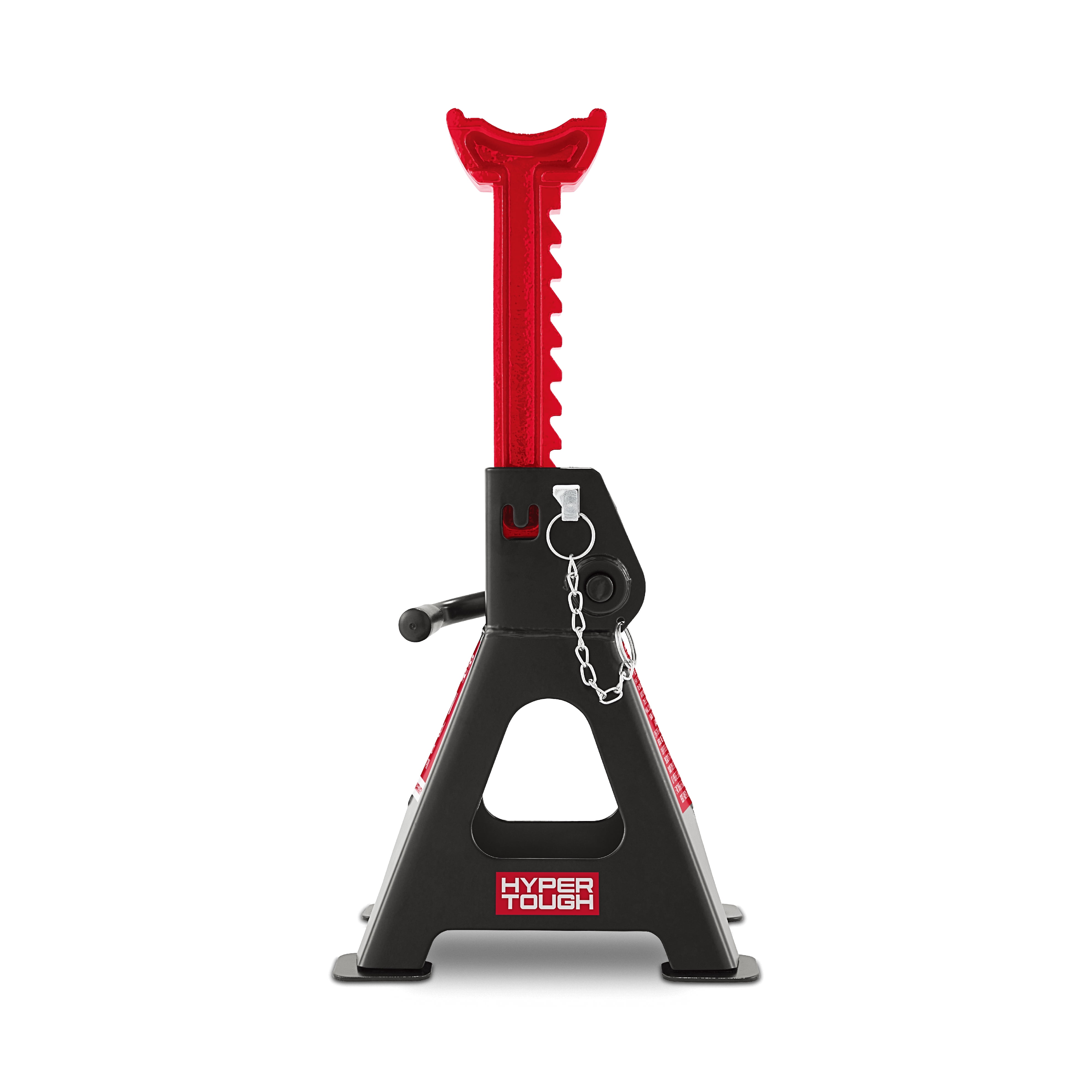 Hyper Tough T46002CW Heavy Duty Steel 6 Ton Jack Stands with Locking Pin