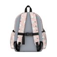 thumbnail image 3 of Kawaii Cat and Yarn Pink Pattern Cute School Backpack with Padded Back and Adjustable Shoulder Straps 13.4"x11"x4.7", 3 of 5