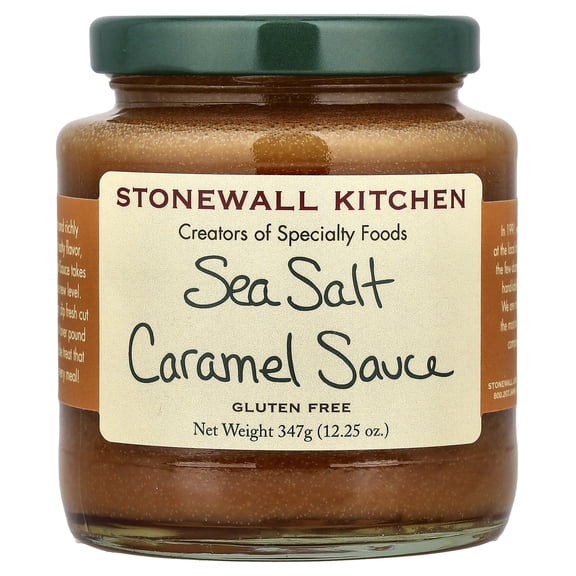 Stonewall Kitchen Sea Salt Caramel Sauce, 12.25 Ounce Jar