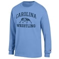 thumbnail image 2 of Men's Champion Carolina Blue North Carolina Tar Heels Wrestling Icon Long Sleeve T-Shirt, 2 of 3