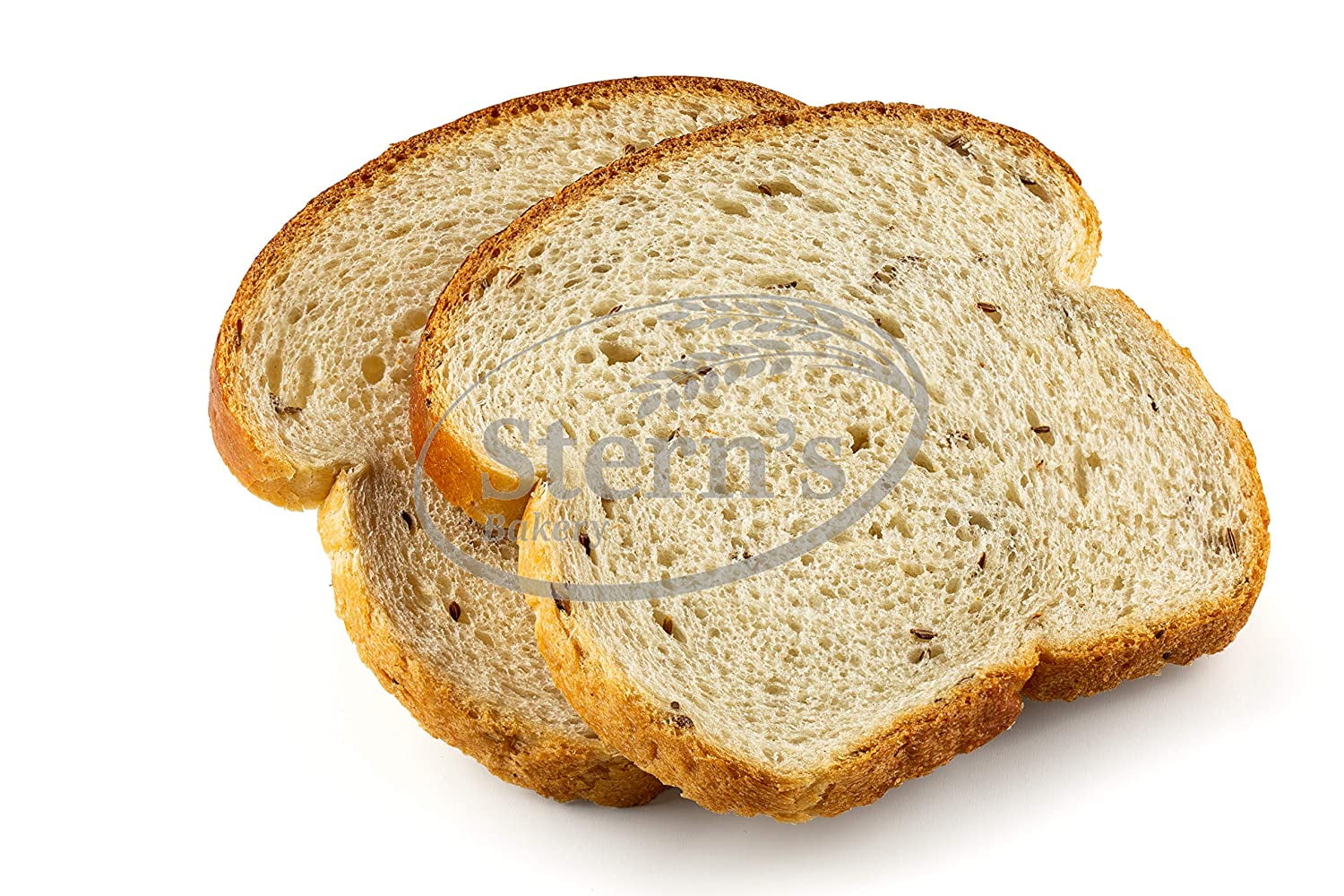 Rye Bread with Seeds -2 Pack-16 oz Per Loaf | Delicious Sandwich Bread | Kosher Bread | Fresh Bread | Dairy & Nut Free | 2-3 Day Shipping | Stern’s Bakery