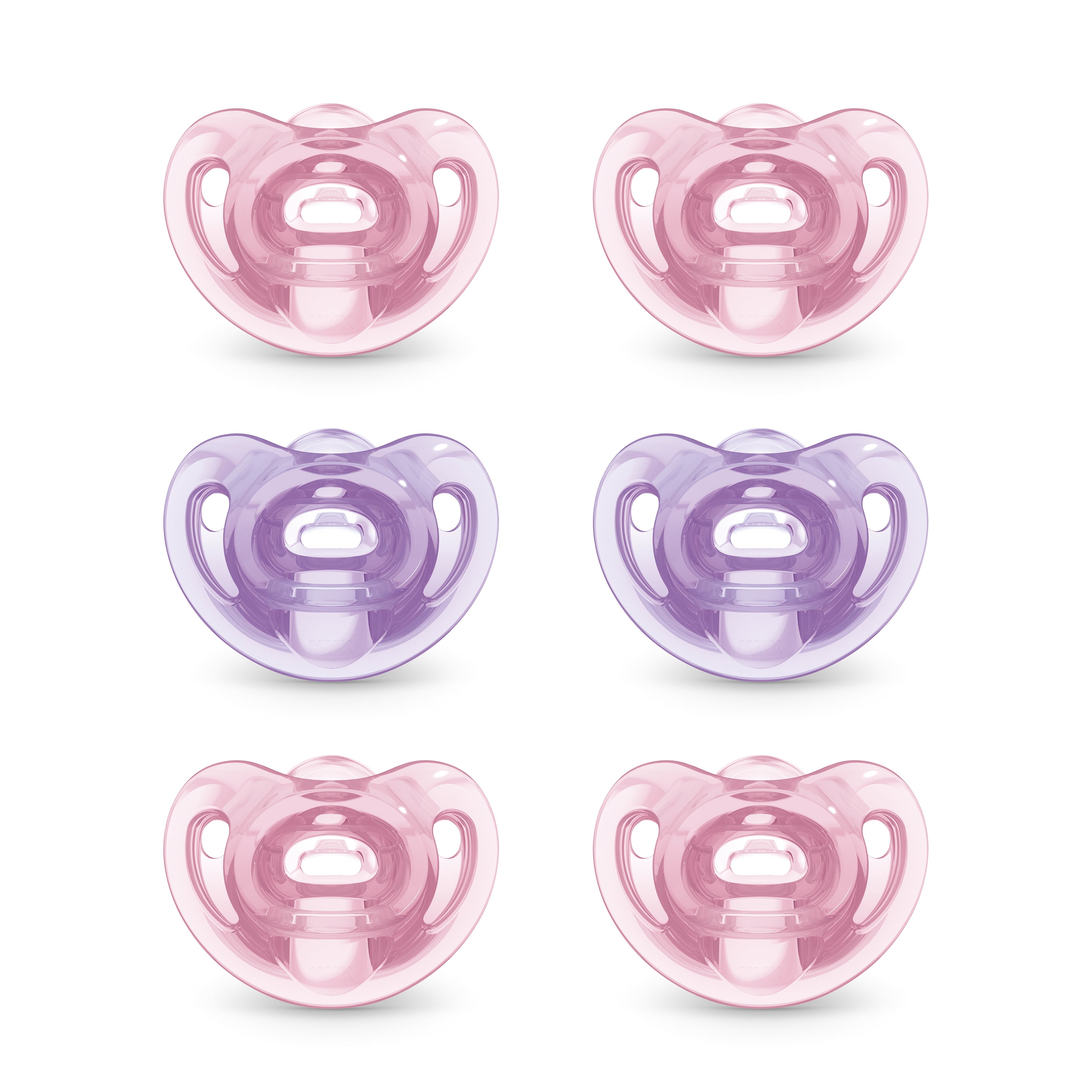 NUK® Comfy™ Orthodontic Pacifiers, 06 Months, 6 Pack