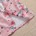 thumbnail image 6 of KYAIGUO Kids Toddler Girls Suit Clothes Outfit Baby Spring Autumn Printed Button down Suit Jacket + Pants 2PCS Set for 12 Months - 6 Years, 6 of 9